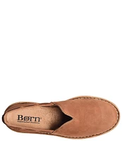 Born Naya Nubuck Leather Slip-Ons