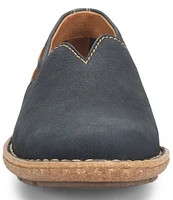 Born Naya Nubuck Leather Slip-Ons