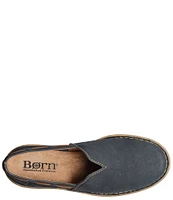 Born Naya Nubuck Leather Slip-Ons