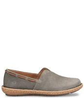 Born Naya Nubuck Leather Slip-Ons