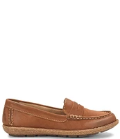 Born Nerina Suede Penny Loafers