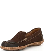 Born Nerina Suede Penny Loafers