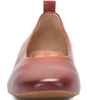 Born Patrice Leather Slip On Flats