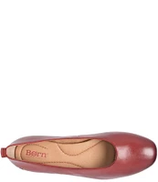 Born Patrice Leather Slip On Flats