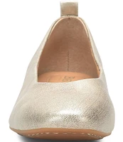 Born Patrice Leather Slip On Flats