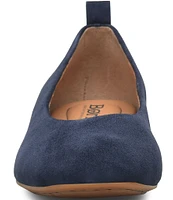 Born Patrice Suede Slip On Flats