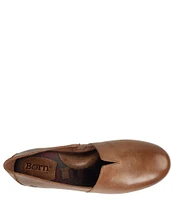 Born Sebra Leather Slip-Ons