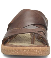 Born Sorja Sport Leather Thong Sandals