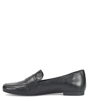 Born Branca Leather Slip-On Loafers