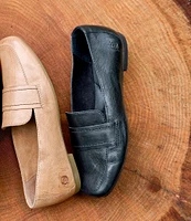 Born Branca Leather Slip-On Loafers