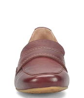 Born Branca Leather Slip-On Loafers