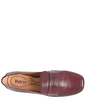 Born Branca Leather Slip-On Loafers