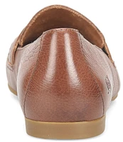 Born Branca Leather Slip-On Loafers