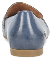 Born Branca Leather Slip-On Loafers