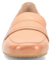 Born Branca Leather Slip-On Loafers