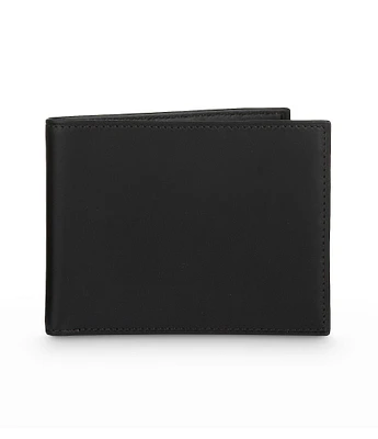 Bosca Black Executive ID Bifold Wallet