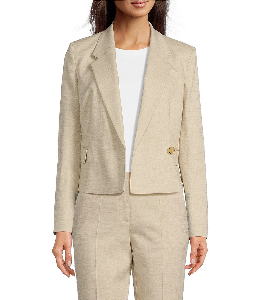 BOSS by Hugo Boss Jaleto Notch Lapel Long Sleeve Blazer
