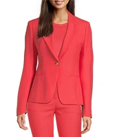BOSS by Hugo Boss Jia Notch Lapel Long Sleeve Blazer
