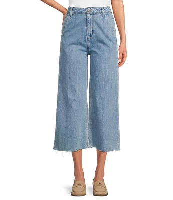 BOSS By Hugo Boss Sorcerous Denim Wide Leg Jeans