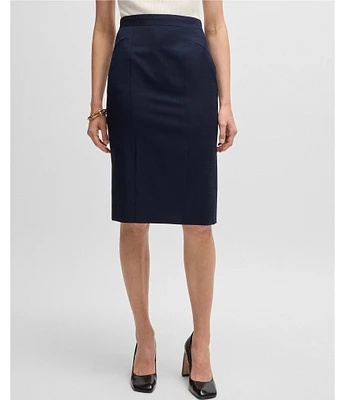 BOSS by Hugo Boss Coordinating Vanorda 2 Wool Pencil Skirt