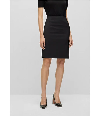 BOSS by Hugo Boss Vileah Virgin Wool Coordinating Pencil Skirt