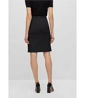 BOSS by Hugo Boss Vileah Virgin Wool Coordinating Pencil Skirt