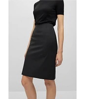 BOSS by Hugo Boss Vileah Virgin Wool Coordinating Pencil Skirt