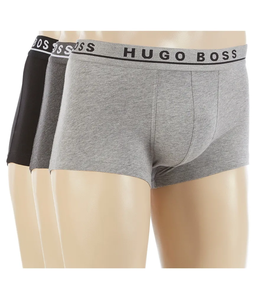 Hugo Boss Solid/Printed Boxer Briefs 3-Pack