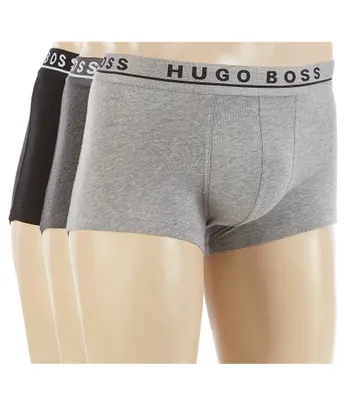 Hugo Boss Cotton Stretch Trunks 3-Pack