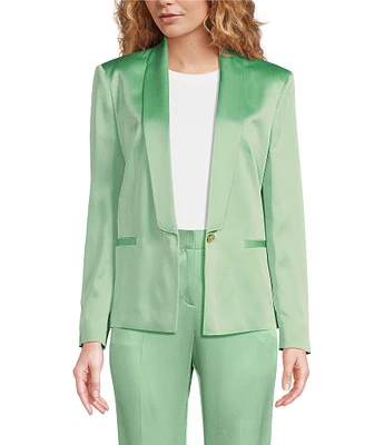 BOSS Hugo Boss Janka Shawl Collar V-Neck Long Sleeve Blazer