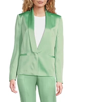 BOSS Hugo Boss Janka Shawl Collar V-Neck Long Sleeve Blazer