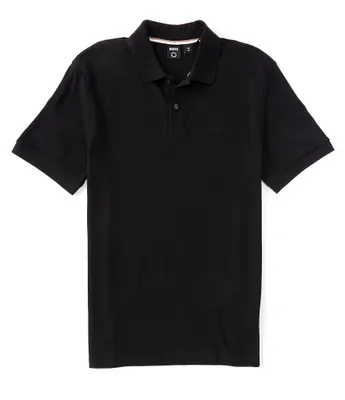 BOSS Pallas Pima Cotton Short Sleeve Polo Shirt