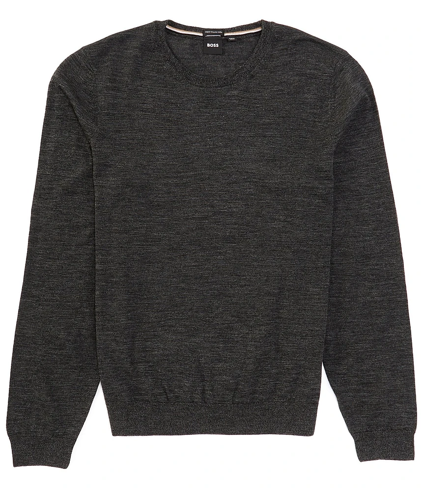 BOSS Slim Fit Leno Wool Sweater