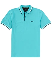 BOSS Slim Fit Paul Stretch Short Sleeve Polo Shirt