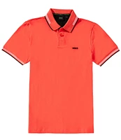 BOSS Slim Fit Paul Stretch Short Sleeve Polo Shirt