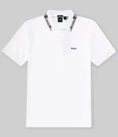 BOSS Slim Fit Paule Short Sleeve Polo Shirt