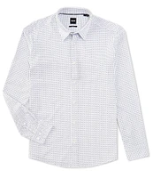 BOSS Slim Fit Roan Long Sleeve Woven Shirt