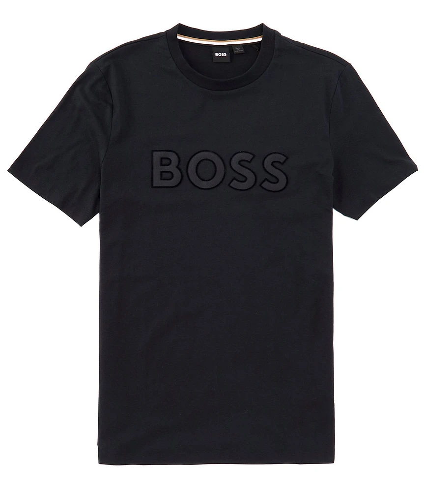 BOSS Thompson Logo Detail Short Sleeve Graphic T-Shirt