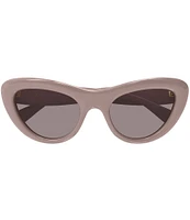 Bottega Veneta Women's Curvy 53mm Cat Eye Sunglasses