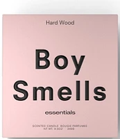 Boy Smells Hard Wood Candles