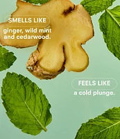Boy Smells Minty Candle