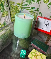 Boy Smells Minty Candle