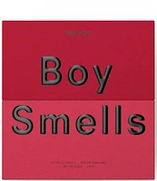 Boy Smells Red Hot Candle
