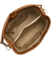BRAHMIN Abrigado Collection Cacti Green Celina Bucket Shoulder Bag