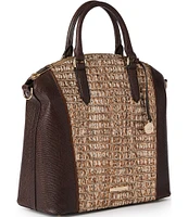 BRAHMIN Berryline Collection Ganache Large Duxbury Satchel Bag