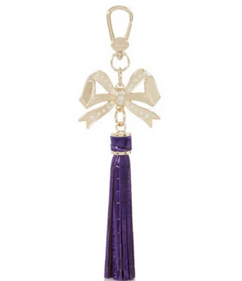 BRAHMIN Bow Charm Tassel