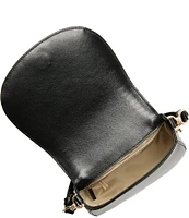 BRAHMIN Caspian Collection Black Briar Crossbody Bag