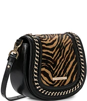 BRAHMIN Caspian Collection Black Briar Crossbody Bag