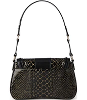 BRAHMIN Cavatica Collection Black Nerida Shoulder Bag