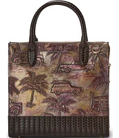 BRAHMIN Copa Cabana Collection Multi Caroline Satchel Bag